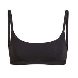 SKIMS Fits Everybody Scoop Neck Bra, new with tags, onyx, size large